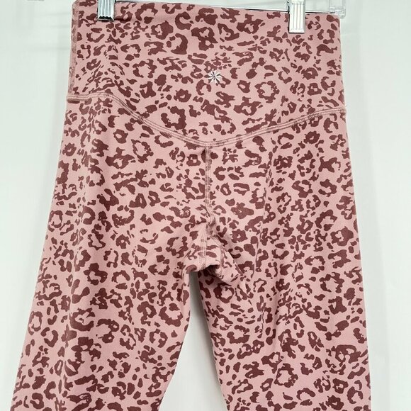 Athleta Elation Ultra High Rise Tight Cheetah Print Leggings Size XS - Picture 3 of 8